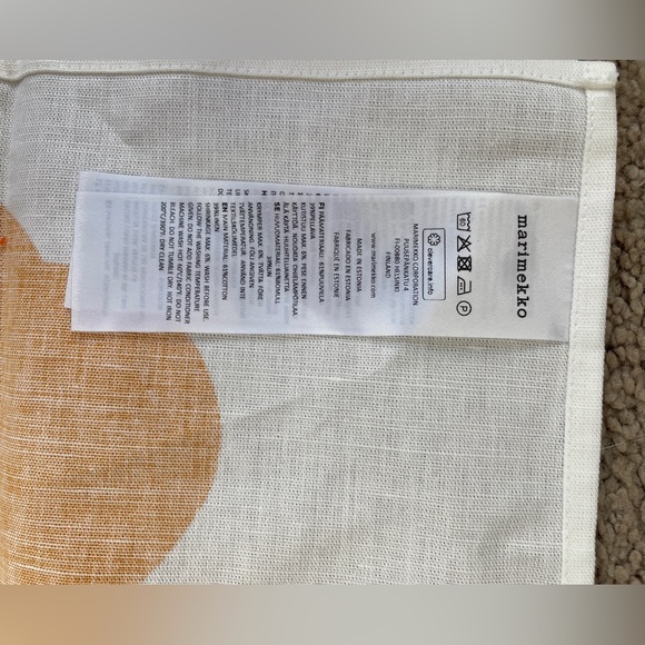 Marimekko unikko Kitchen towel /cotton and Linen / New - Picture 2 of 3